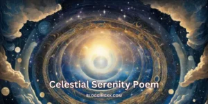 Celestial Serenity Poem in English