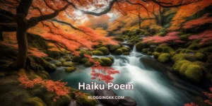 Haiku Poem in English