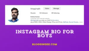 1065+ Best Instagram Bio for Boys – Attitude, Cute, and Stylish!